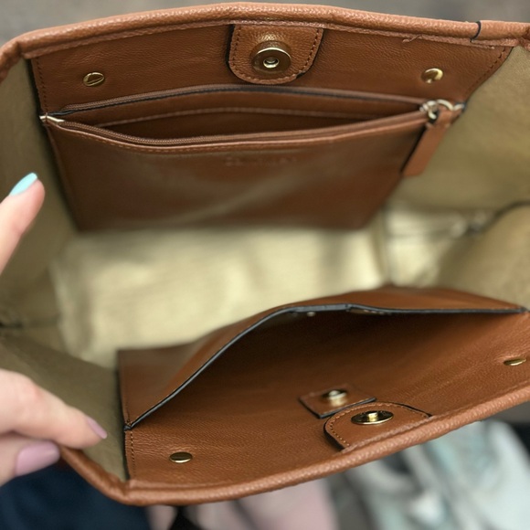 Black and brown Calvin Klein tote bag - Picture 4 of 4